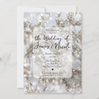 Casamento Glamour de Gelo no Inverno Mágico