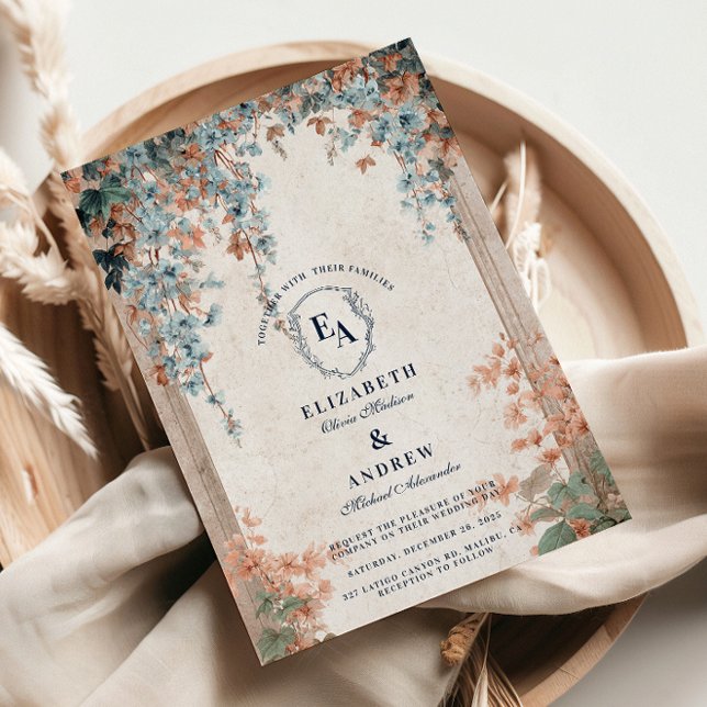 Convites Casamento Glorioso de Countryside Morning (Criador carregado)