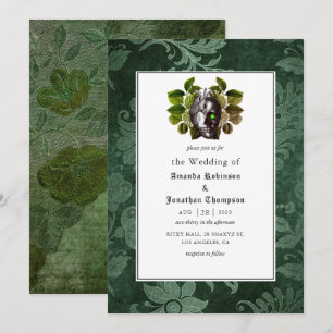 Convites Casamento Gótico Witchwood