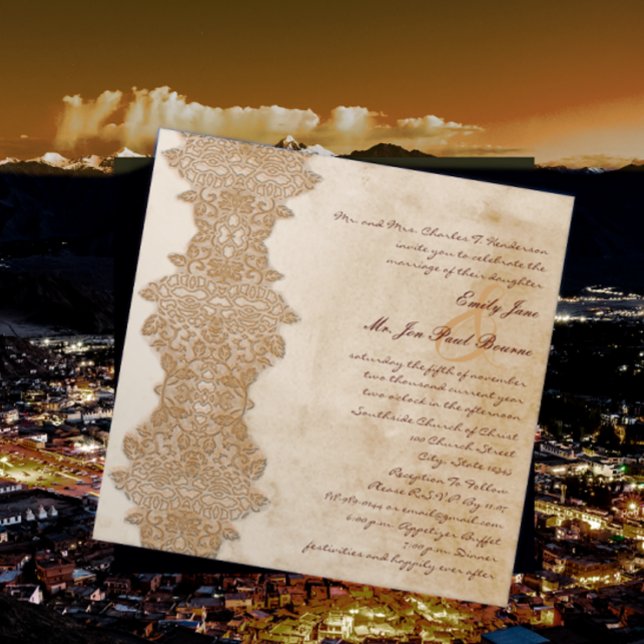 Convites Casamento Grego Monograma Vintage Mediterrâneo (Criador carregado)