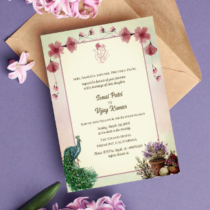 Convites Casamento Hindu de Ganesha