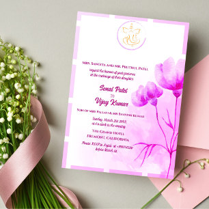 Convites Casamento Hindu de Ganesha