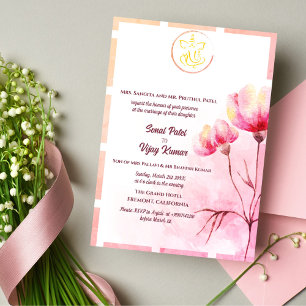 Convites Casamento Hindu de Ganesha