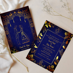 Convites Casamento Hindu de Ganesha