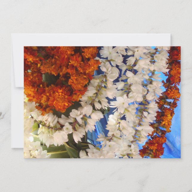 Convites Casamento Hindu do casamento (Frente)