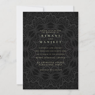 Convites Casamento Hindu Indiano na Índia