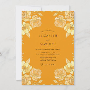 Convites Casamento Honey Rose