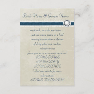 Convites Casamento Informal