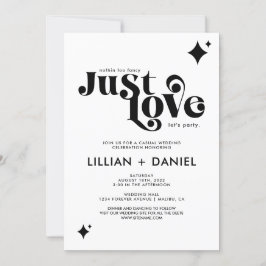 Convites Casamento Informal e Casual com Estilo Retrô e Amo