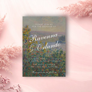 Convites Casamento Inspirado no Museu de Arte Fina Claude M
