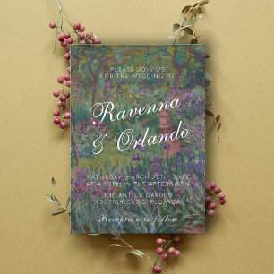 Convites Casamento Inspirado no Museu de Arte Fina Claude M