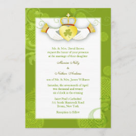 Convites Casamento Irlandês do Coração Cachagh