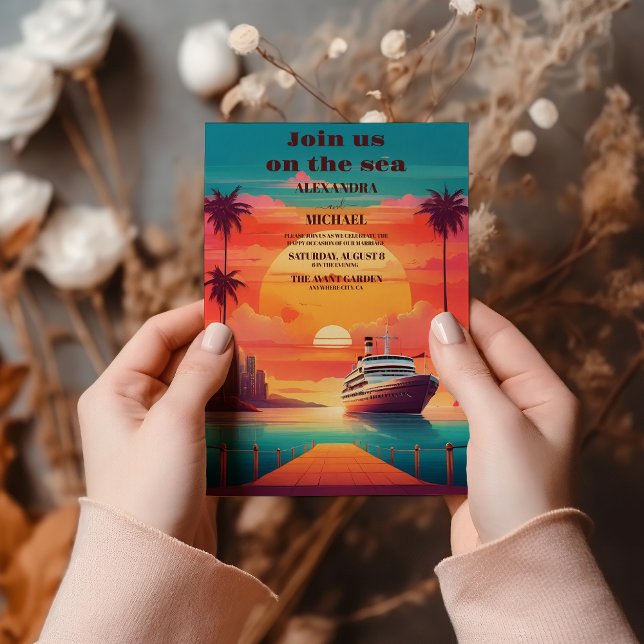 Convites Casamento jamaicano exótico (Criador carregado)