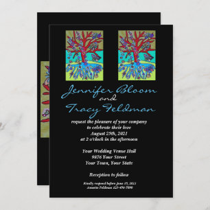 Convites Casamento - Judeu e Iídiche - LGBTQ