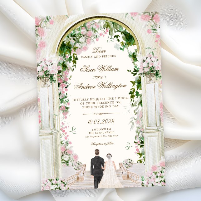 Convites casamento lindo (Criador carregado)