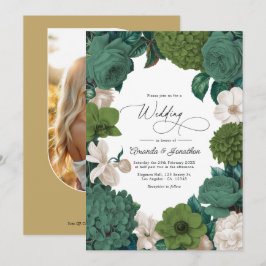 Convites Casamento Linha Verde Eucalipto, Oliva Samambaia e