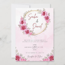 Casamento Livre Dourado Rosa