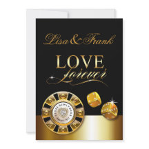 Casamento Love Forever Las Vegas | dourado preto