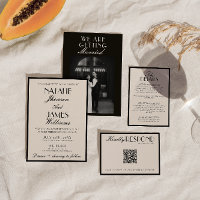 Casamento Luxuoso de Velha Fortuna Preto e Branco