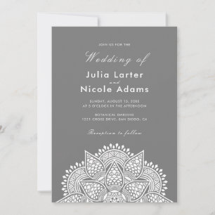 Convites Casamento Luxuoso Geométrico Brilhante Metálico