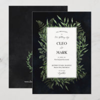Casamento Maluco de Meia-Noite de Wreath Verde