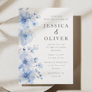 Convites Casamento Maravilhoso de Breeze Watercolor