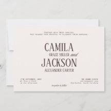 Casamento Marfim e Marrom