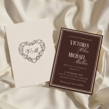 Casamento Marrom Chocolate Clássico Chic