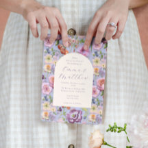 Casamento Maximalista com Bordado Floral Roxo