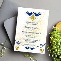 Casamento Mexicano Com Pássaros De Amor Azul E Our