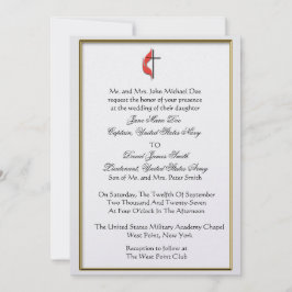 Convites Casamento Militar Metodista