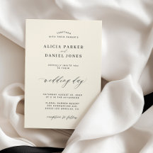 Casamento minimalista clássico elegante preto e ma