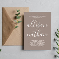 Casamento Minimalista Da Verdadeira Simplicidade