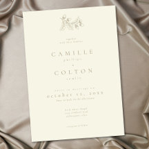 Casamento Minimalista de Outono com Folha e Bolota