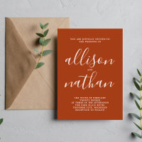 Casamento Minimalista de Script Rust True Simplici