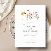 Casamento Minimalista de Wildflower Boho