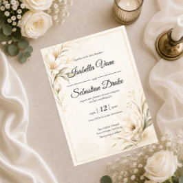 Convites Casamento Minimalista Elegante