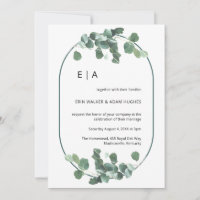 Casamento Minimalista Eucalyptus de Arca Dupla