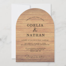 Casamento Minimalista Moderno com Textura de Madei