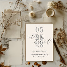 Casamento Minimalista Moderno Preto e Branco