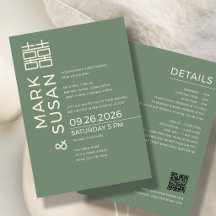 Casamento Minimalista Moderno Vietnamita/Inglês VE