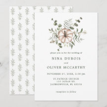 Casamento Minimalista Rústico com Abóbora e Folhas