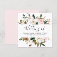 Casamento Moderno das Flores Blush & White