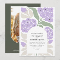 Casamento Moderno de Primavera Floral Abstrata Mus