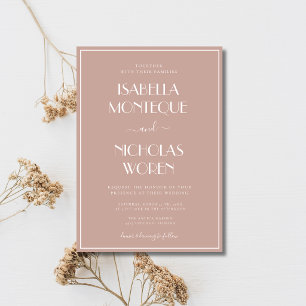 Convites Casamento Moderno Elegante e Caprichoso com Argila