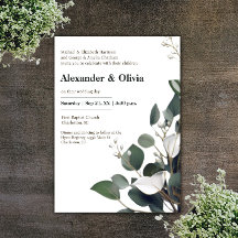 Casamento Moderno Eucalyptus