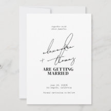 Casamento Moderno Minimalista