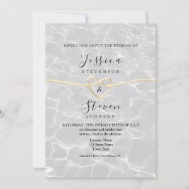Convites Casamento Moderno na Praia