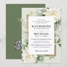 Casamento Moldura de Sage Eucalyptus Rosa Marfim e