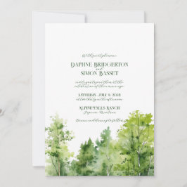 Convites Casamento na Montanha Nebulosa 